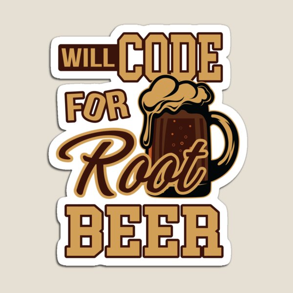 Item preview, Will Code Root Beer Software Engineer C++ Developer Non-Alcohol designed and sold by James  L..