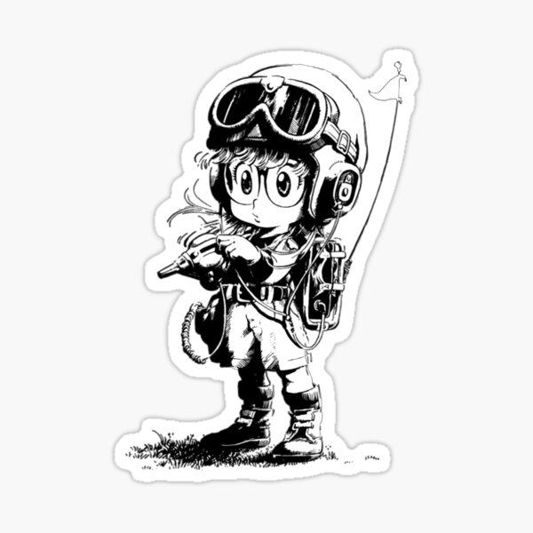 Arale Pegatina
