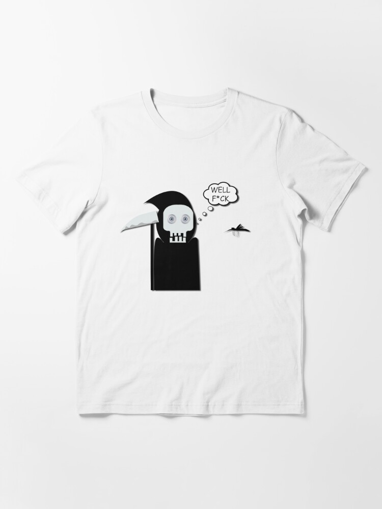 Grim Reaper Scared Of Mosquito Gift Idea T Shirt By Jamesandluis Redbubble - reaper shirt roblox free