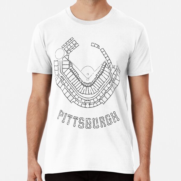 PNC Park T-shirt Pittsburgh Pirates Clemente Pierogi 