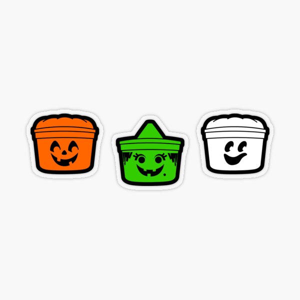 2022 McDONALD'S Halloween Bucket Pail Classic Boo Buckets HAPPY
