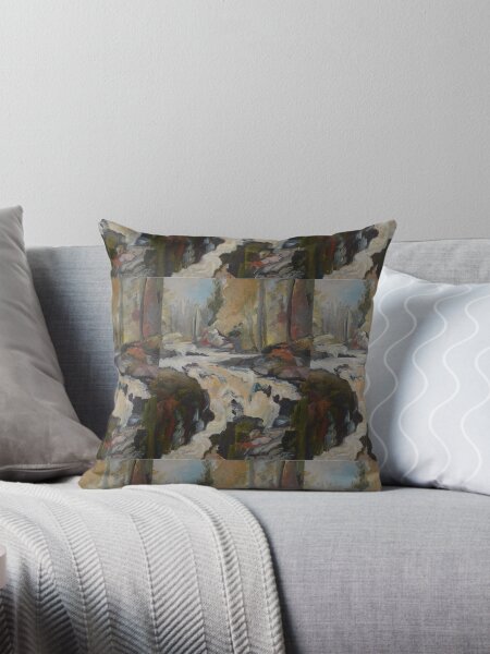 Item preview, Waterfall at Dunkeld designed and sold by Olivegreencanvs.
