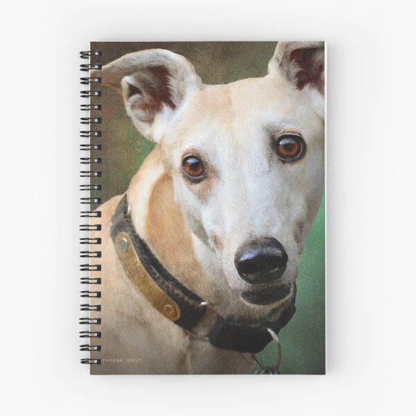 Item preview, statuesque greyhound portrait designed and sold by R Christopher  Vest.