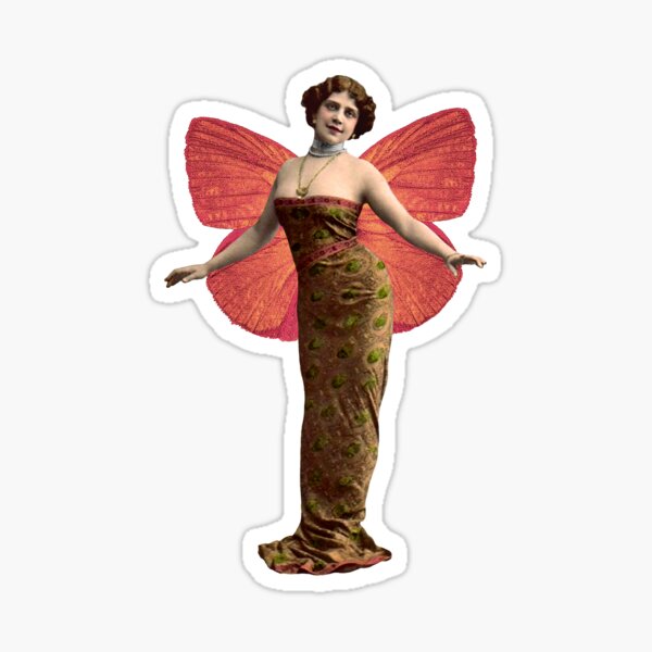 Item preview, Edwardian Butterfly Fairy designed and sold by WandaStar.