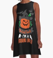 Halloween T-Shirts & Gifts: You Can't Scare Me I'm a Packaging Engineer A-Line Dress