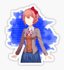 Doki Doki Literature Club Minimalist (Sayori - Light) Sticker