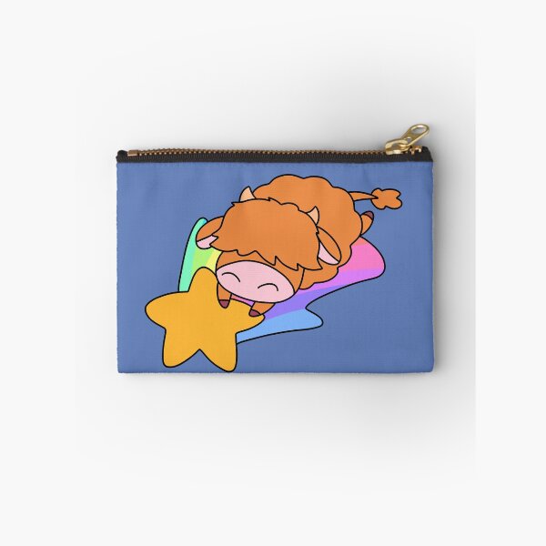 Item preview, Rainbow Shooting Star Highland Cow designed and sold by SaradaBoru.