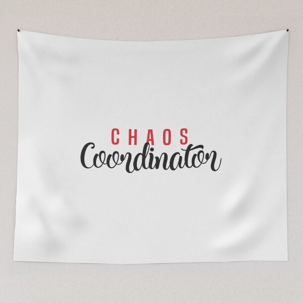 Item preview, Chaos Coordinator Funny white Shirts For Mom,Women,Girls designed and sold by Vibe by Flow.