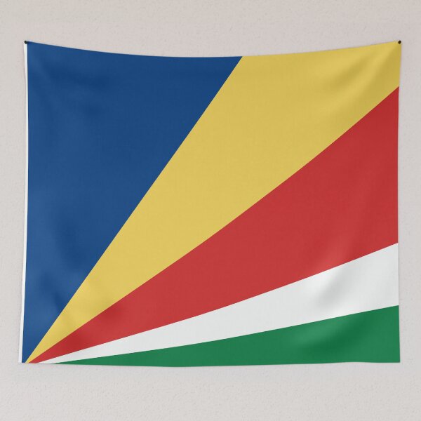 Item preview, Seychelles Flag designed and sold by YaelleDark.