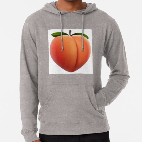Peach sales emoji hoodie