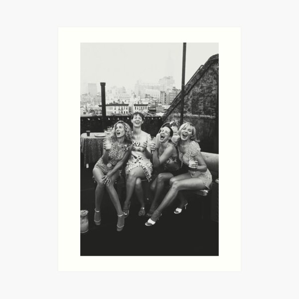 the girls Art Print