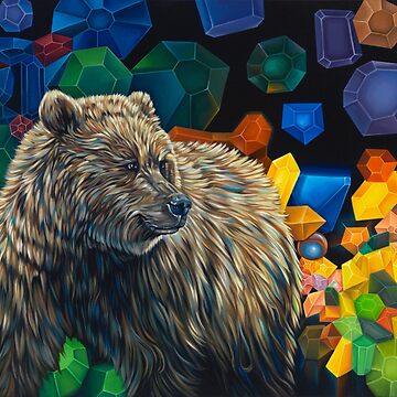 Artwork thumbnail, Crystal Bear by Julie Costanzo