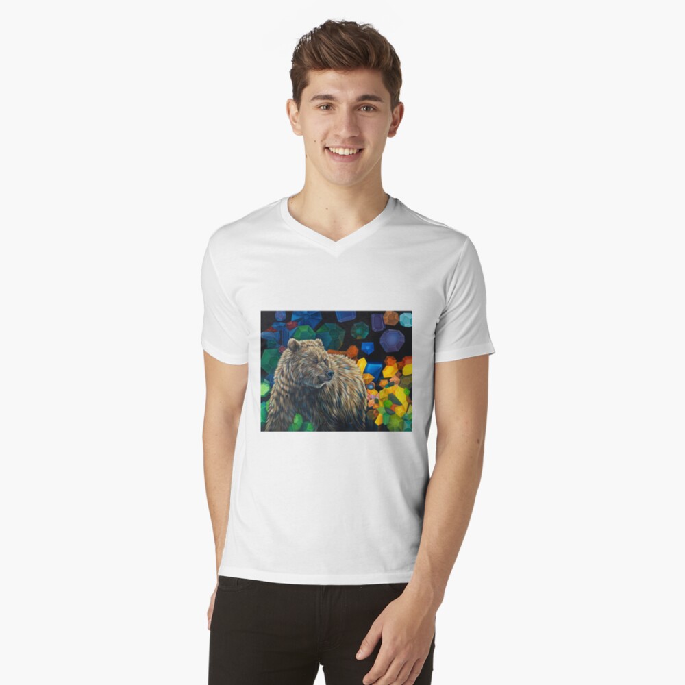 Item preview, V-Neck T-Shirt designed and sold by missjuliec.