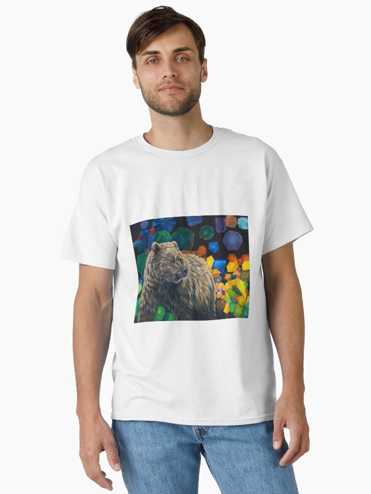 Thumbnail 1 of 7, Classic T-Shirt, Crystal Bear designed and sold by missjuliec.