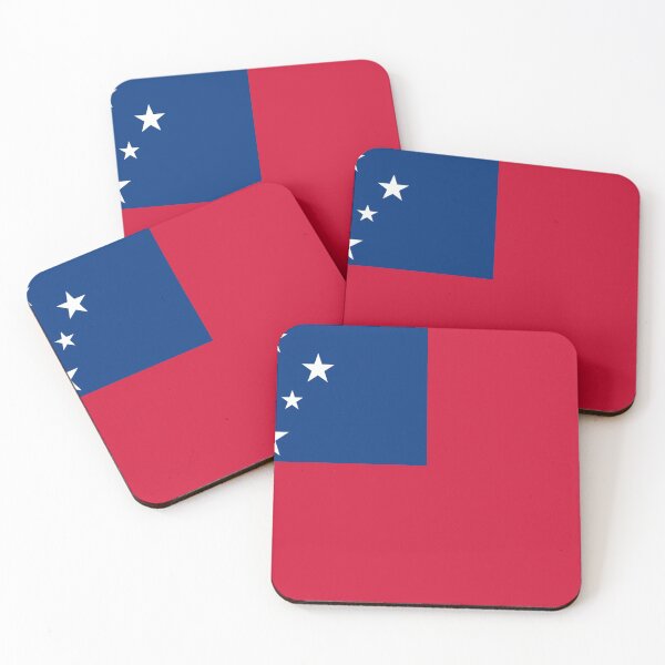 Item preview, Samoa Flag designed and sold by YaelleDark.