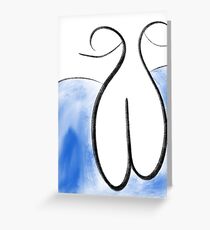 Noses, eyes, or something else Greeting Card