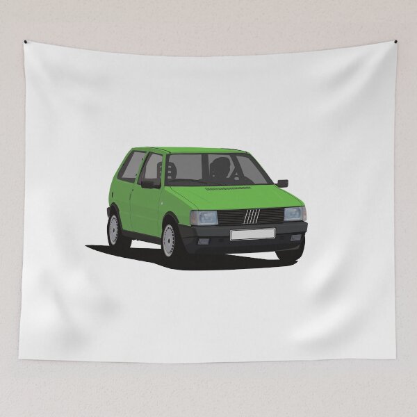 Item preview, Uno MK1 green - illustration designed and sold by knappidesign.