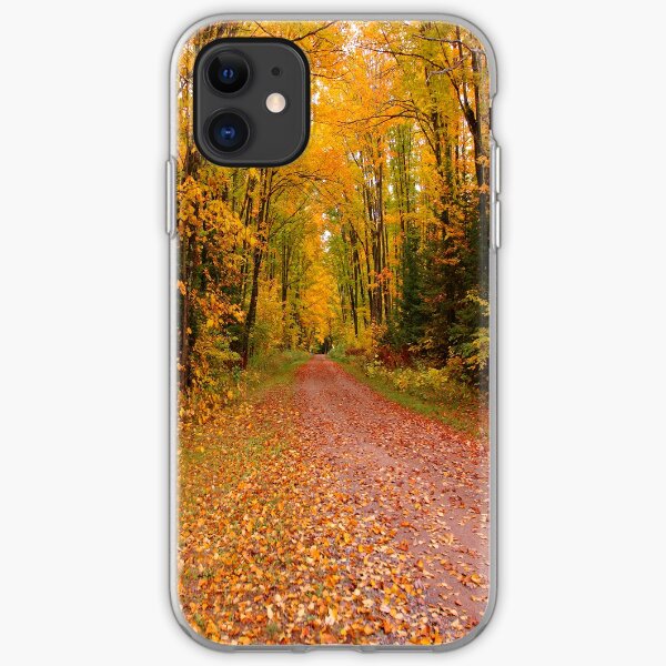 Yellow Walkway iPhone Soft Case