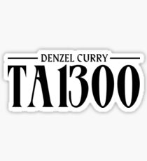 DENZEL CURRY TABOO (HIGHEST QUALITY) Sticker