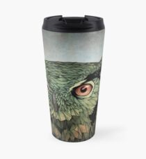 Owl - Red Eyes Travel Mug
