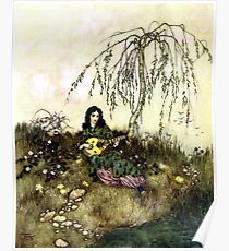 The Youngest Daughter - Beauty and the Beast - Edmund Dulac Poster