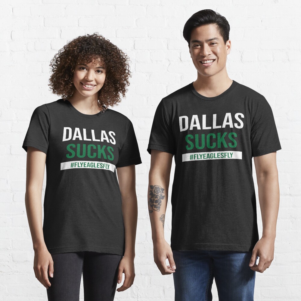 SportCulture Dallas Sucks - Philadelphia Eagles Baseball Tee