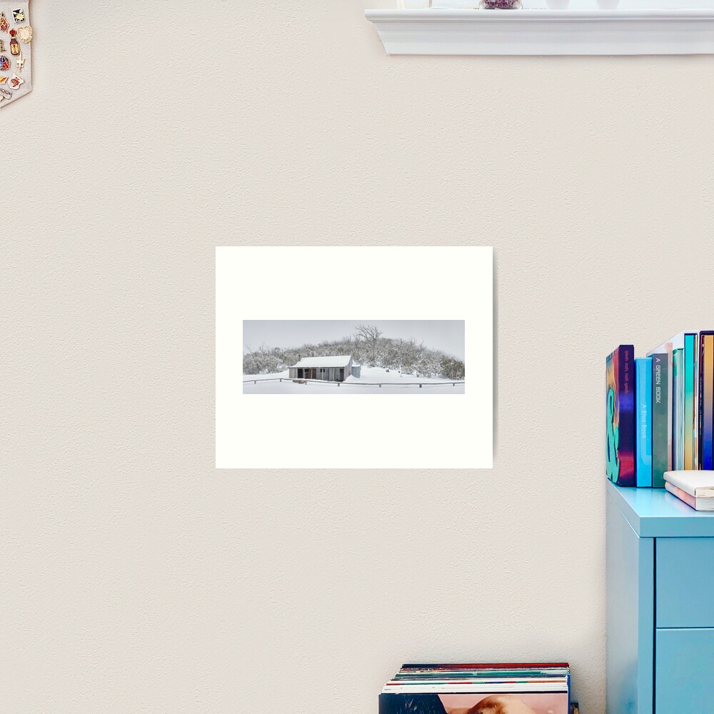Winter Refuge, Bluff Hut, Alpine National Park, Victoria, Australia Art Print