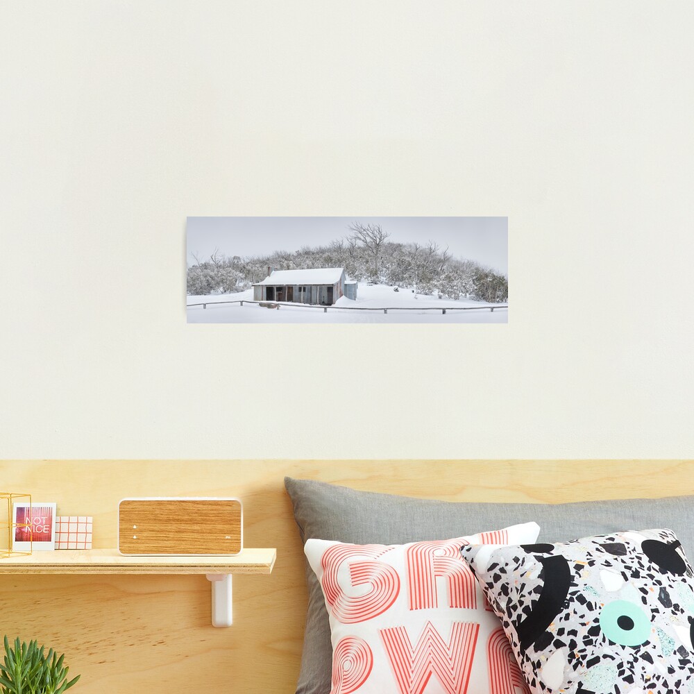 Winter Refuge, Bluff Hut, Alpine National Park, Victoria, Australia Photographic Print