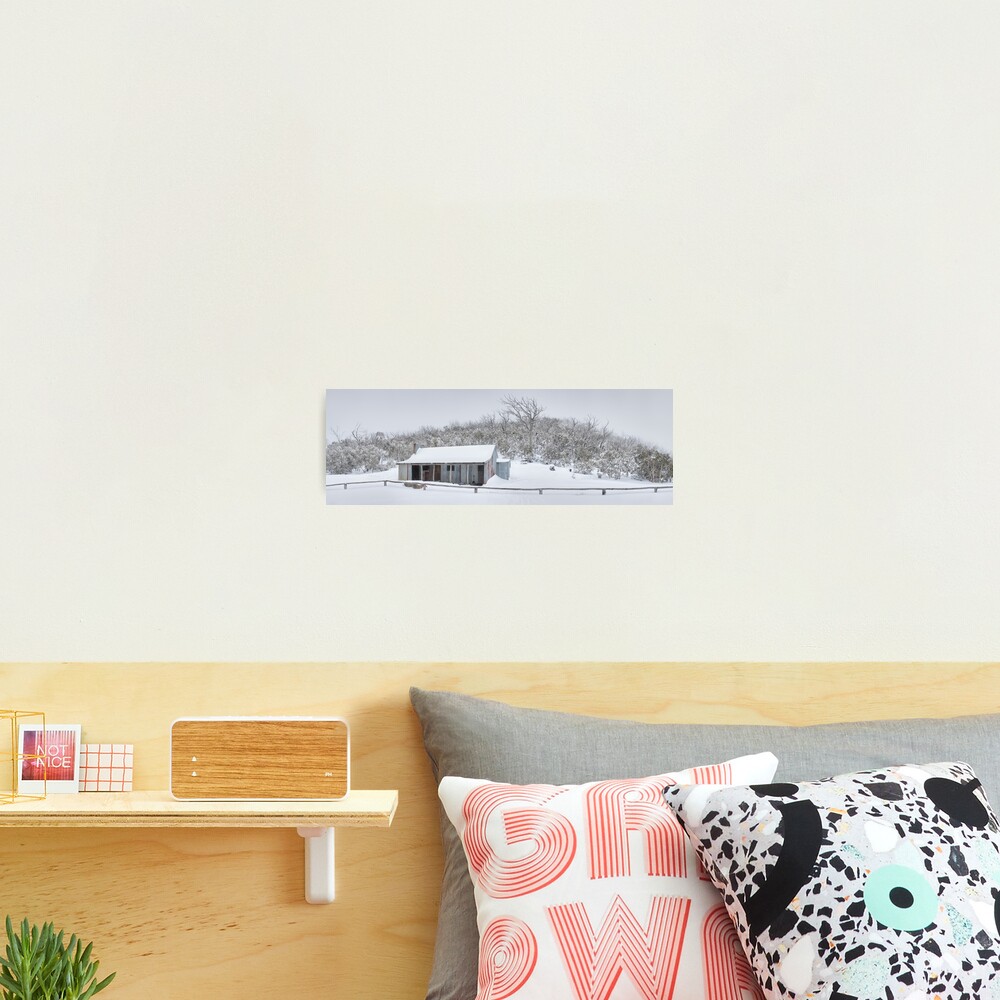 Winter Refuge, Bluff Hut, Alpine National Park, Victoria, Australia Photographic Print