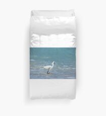 Testing the water Duvet Cover