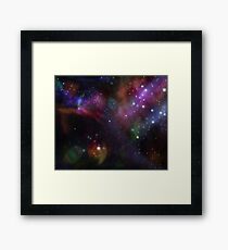 Space Framed Print