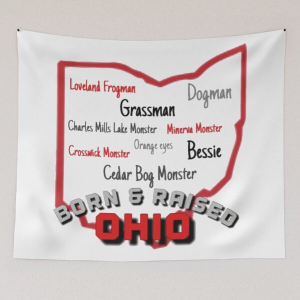 Item preview, Ohio Cryptids - Born & Raised designed and sold by carlyscreations.