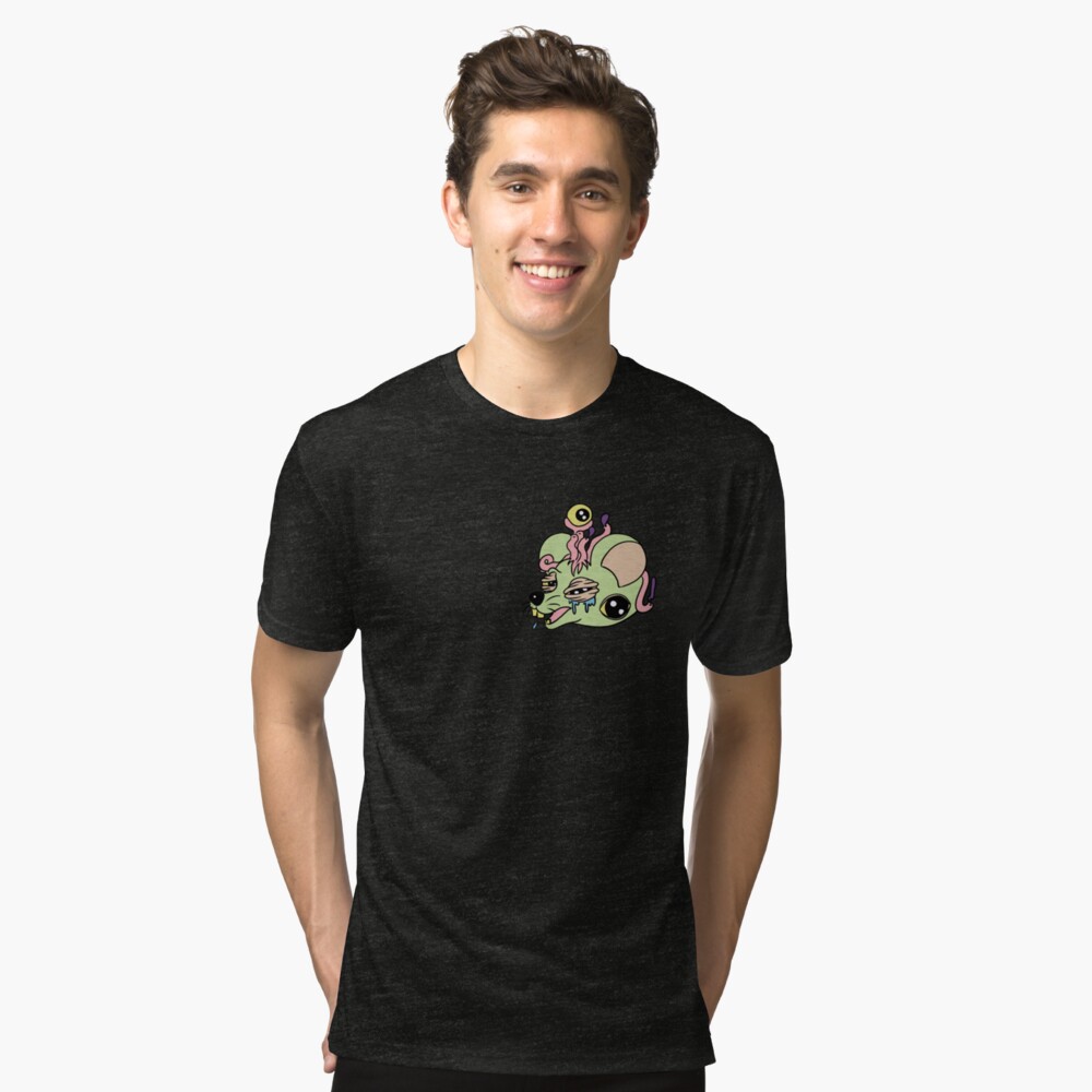 Raton Camiseta de tejido mixto