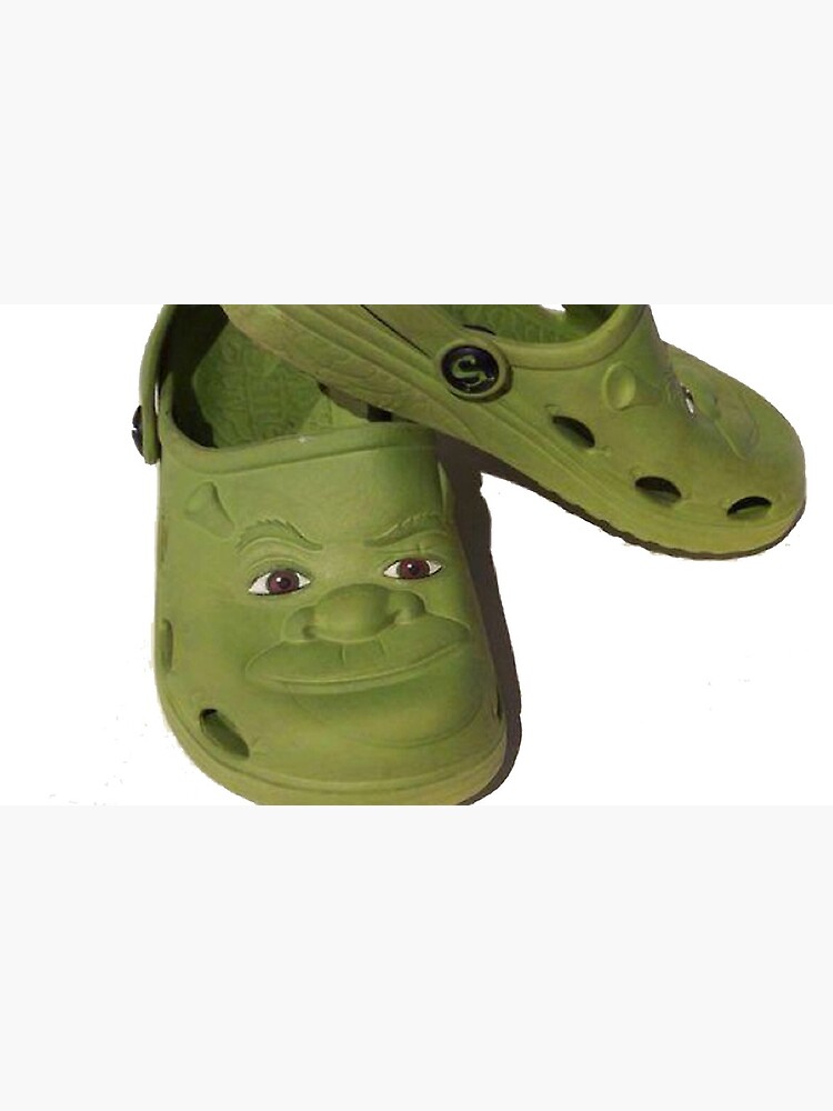 What are you doing in my Shrek Crocs Poster for Sale by apollosale