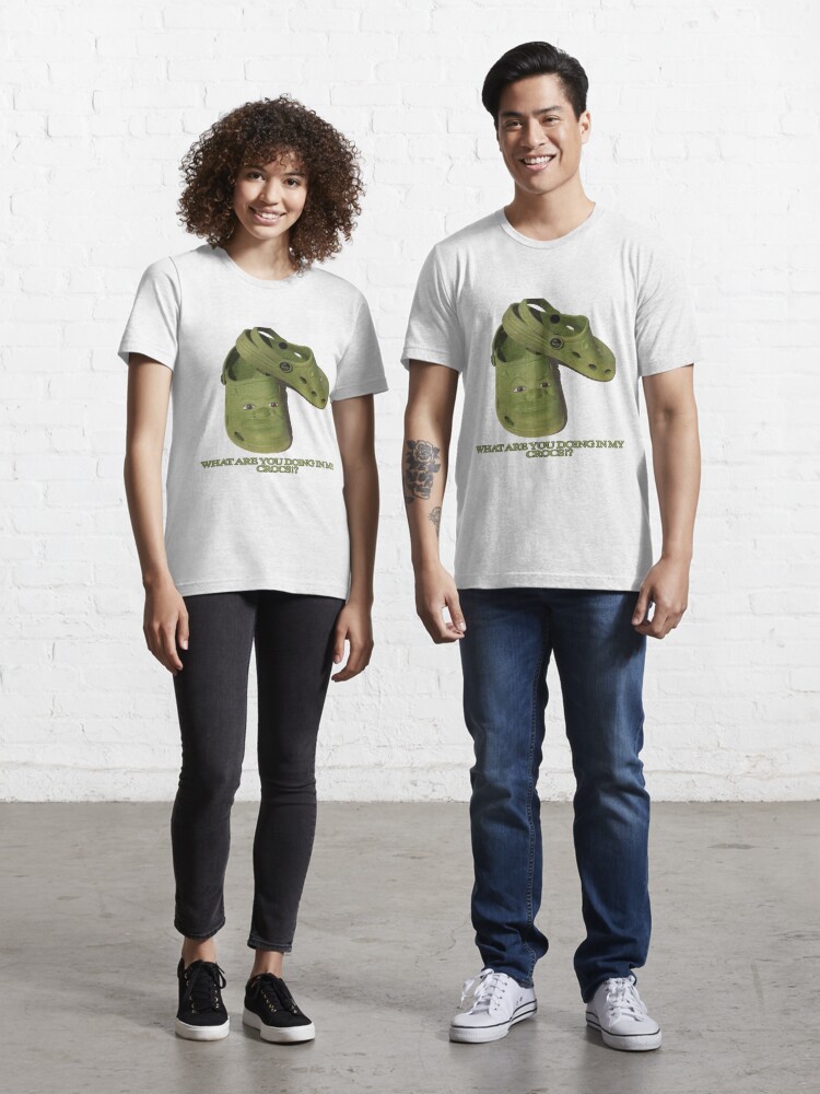 Shrek And Funny Donkey Crocs Clog Shoes For Mens Womens - T-shirts