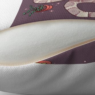Alternate view of Corn Snake: Odysseus Throw Pillow