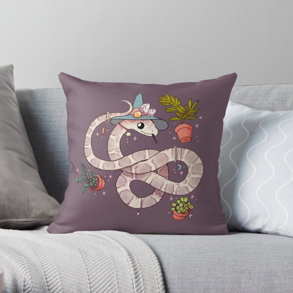 Corn Snake: Odysseus Throw Pillow