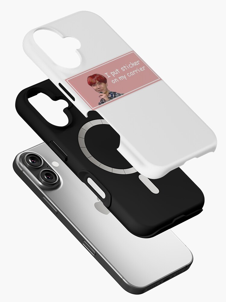 Thumbnail 2 von 4, iPhone-Hülle, J-Hope-Aufkleber designt und verkauft von kaptenzissou.