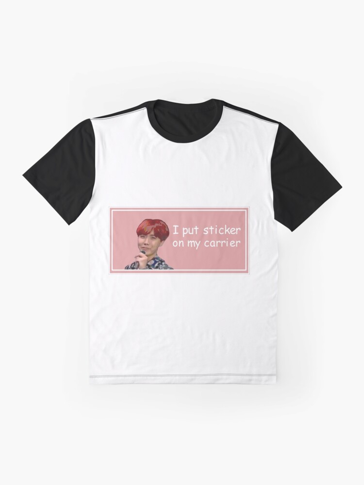 Thumbnail 4 von 5, Grafik T-Shirt, J-Hope-Aufkleber designt und verkauft von kaptenzissou.