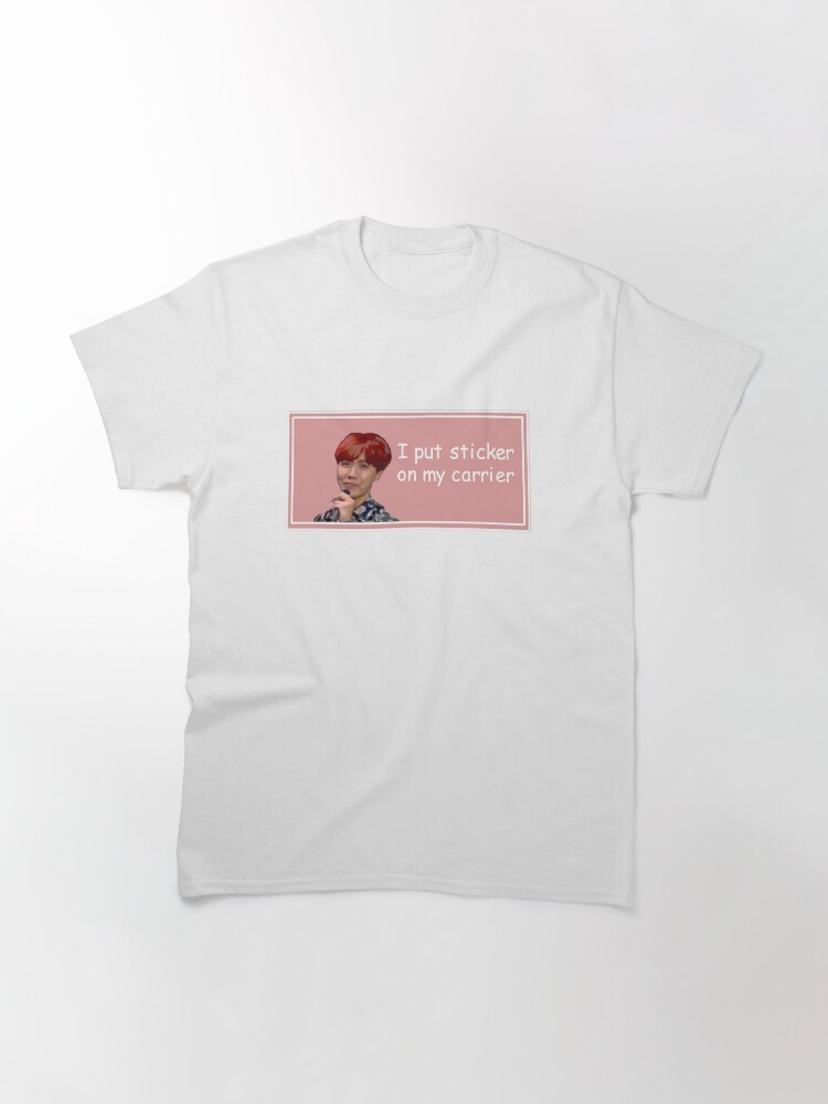 Thumbnail 3 von 7, Classic T-Shirt, J-Hope-Aufkleber designt und verkauft von kaptenzissou.
