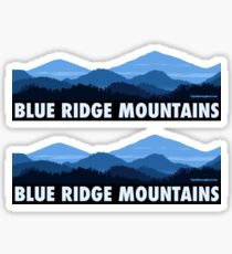 Blue Ridge Mountains Sticker
