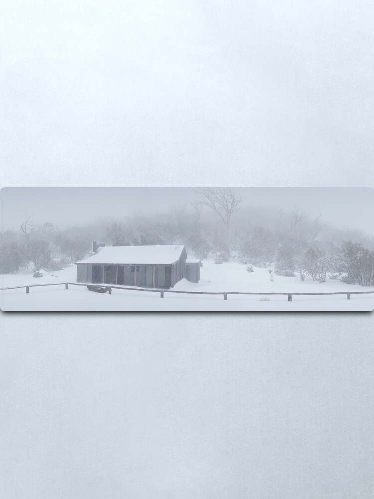 Alternate view of Snow Storm, Bluff Hut, Alpine National Park, Victoria, Australia Metal Print
