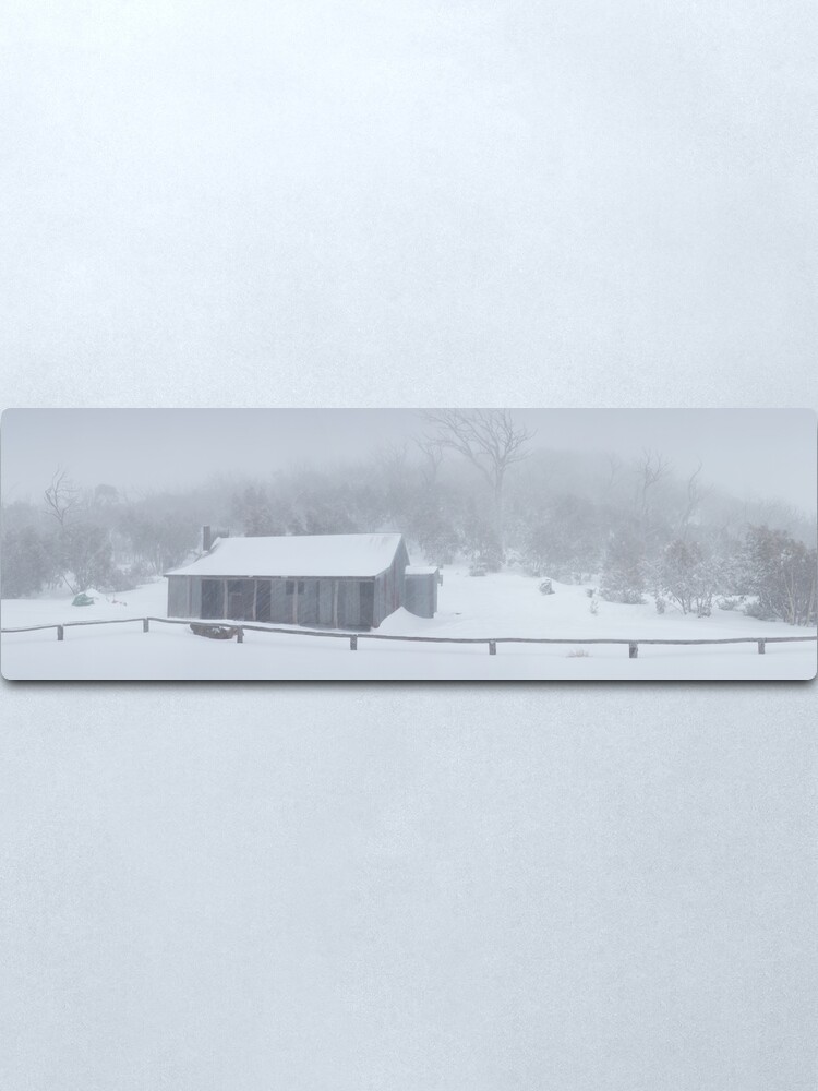 Alternate view of Snow Storm, Bluff Hut, Alpine National Park, Victoria, Australia Metal Print