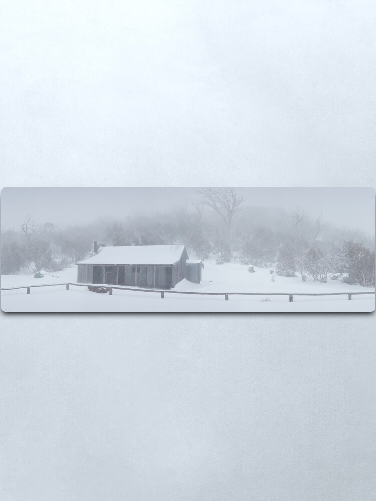 Alternate view of Snow Storm, Bluff Hut, Alpine National Park, Victoria, Australia Metal Print