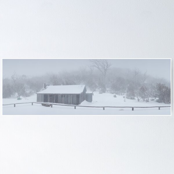 Item preview, Snow Storm, Bluff Hut, Alpine National Park, Victoria, Australia designed and sold by Michael Boniwell.