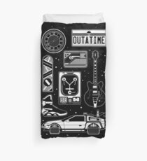 BTTF Icon Set Duvet Cover