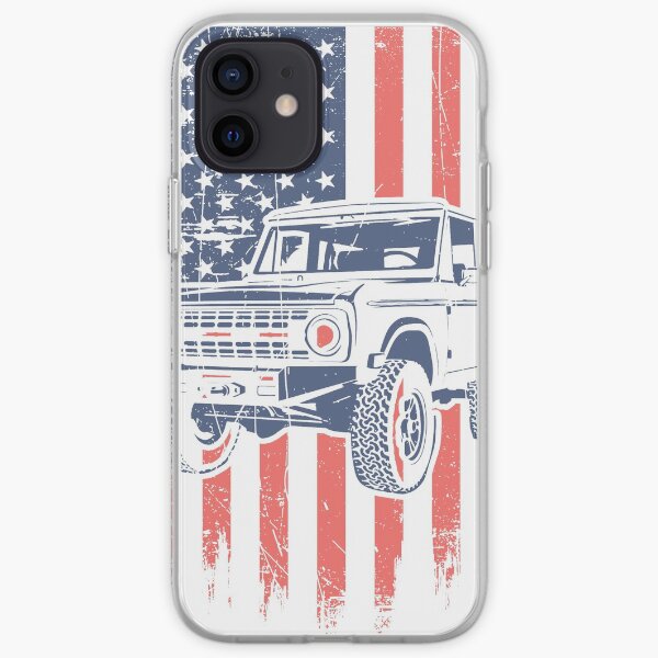 Ford Bronco 4x4 Truck American Classic iPhone Soft Case
