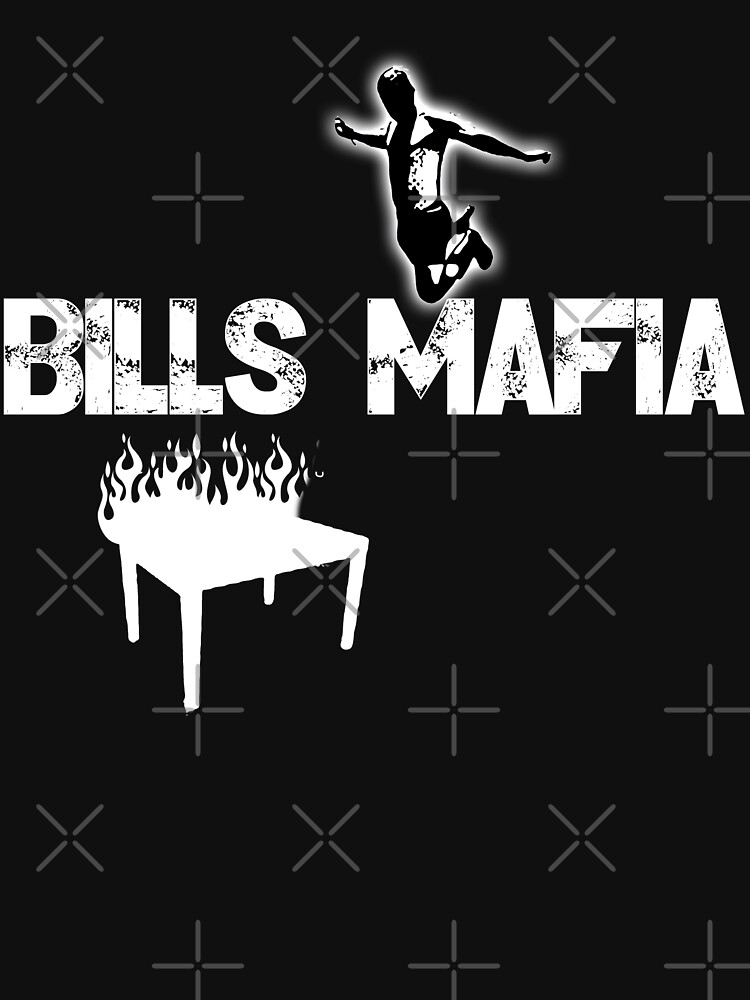 "Bills Mafia" T-shirt For Sale By JTK667 | Redbubble | Bills Mafia T ...