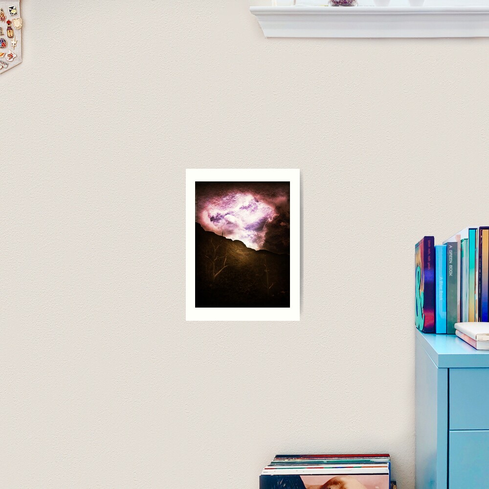 Mountain Door Art Print