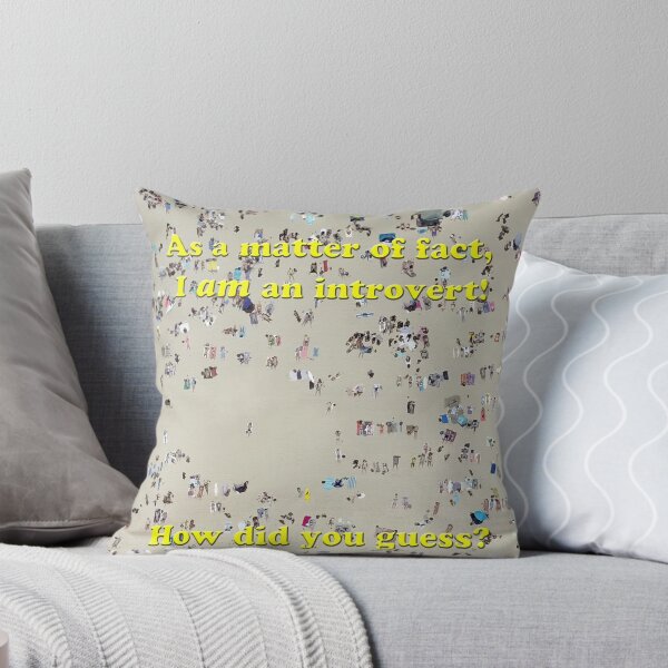 Item preview, I am an Introvert designed and sold by Susan Segal.